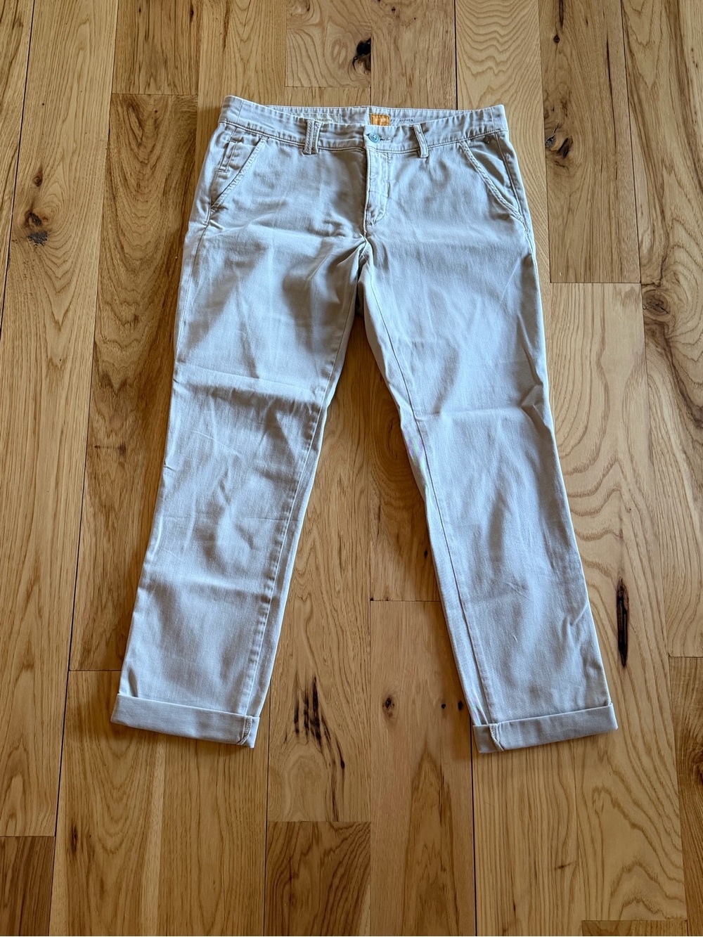Pilcro Cropped Chino Pants